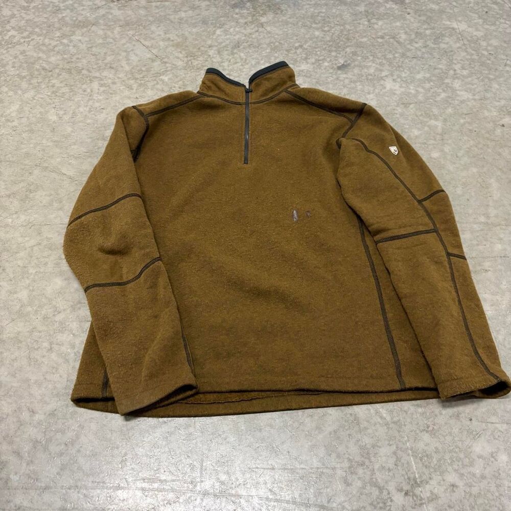 Kuhl Men's Brown and Khaki Sweatshirt
